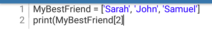 Code with missing closing parenthesis